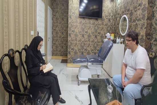  بازدید کارشناسان بهداشت حرفه‌ای از یک کلینیک زیبایی در رشت 